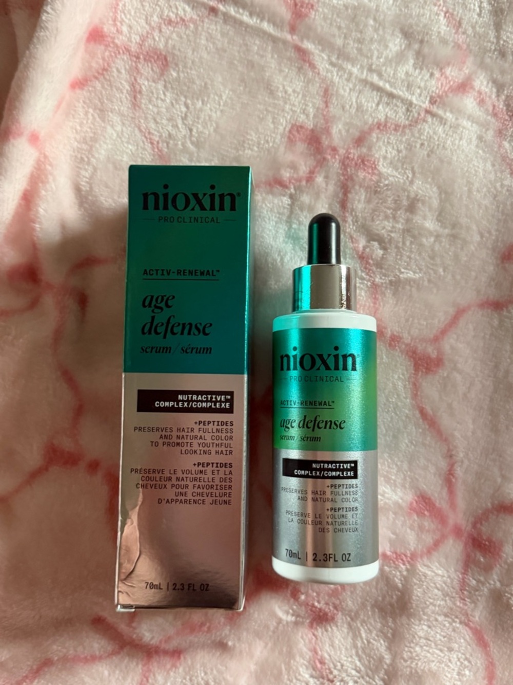 Nioxin Age Defense Serum - Teal/Green